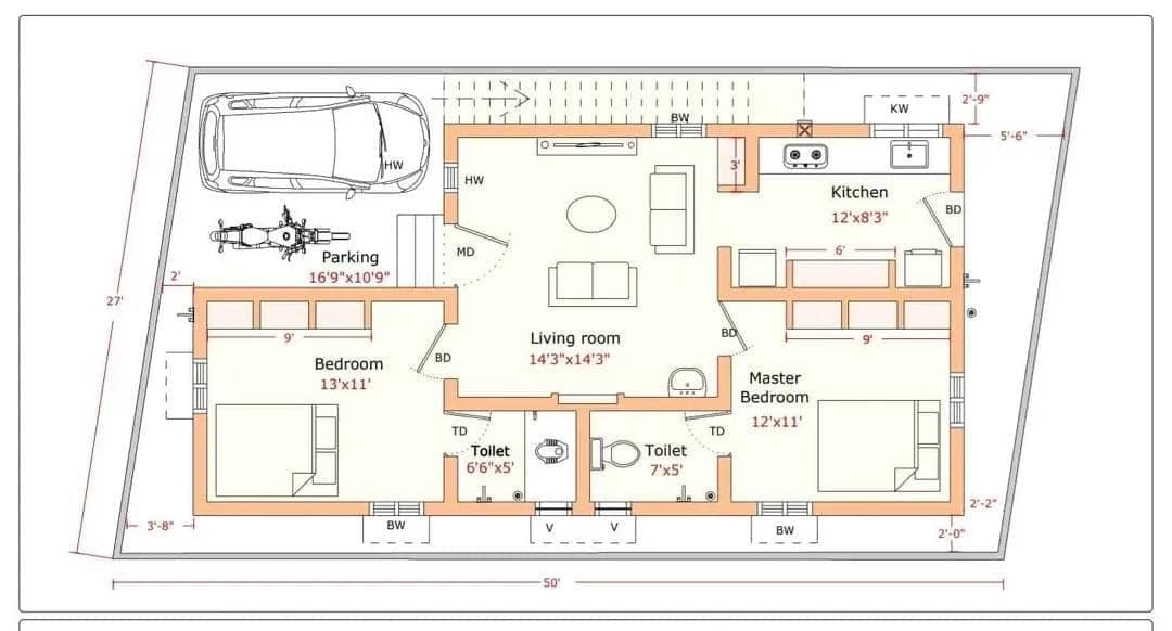 2BHK Residential for Sale in Itteri, Tirunelveli, Tamil Nadu, tirunelveli | 66 Cents