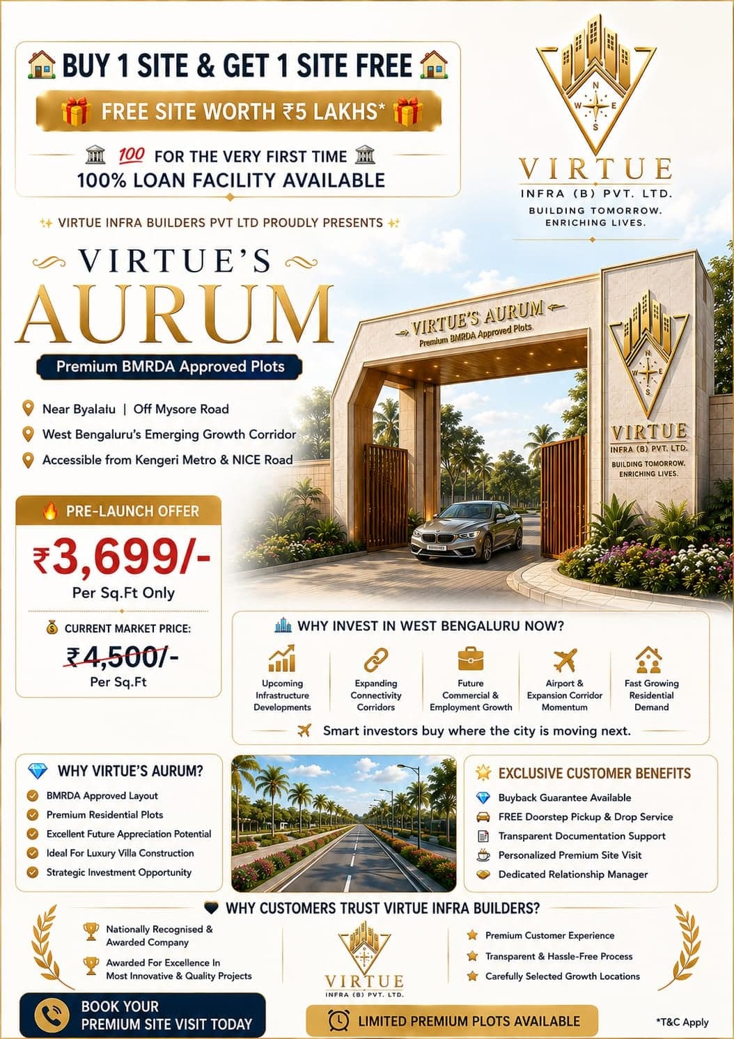  layout for Sale in Hejjala, Karnataka, Bengaluru (Bangalore) Rural | 66 Cents