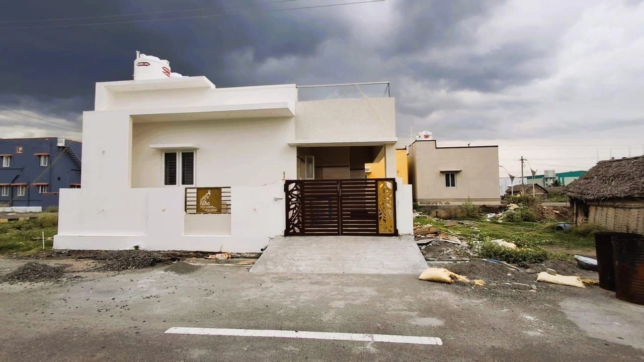 2BHK Residential for Sale in Kondayampalayam, Tamil Nadu, coimbatore | 66 Cents